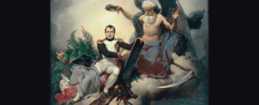 Napoléon couronné par le temps écrit le Code civil