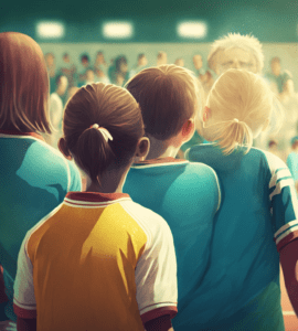 30 minutes de sport au Petit Collège — Illustration site (générée par l'IA Midjourney)