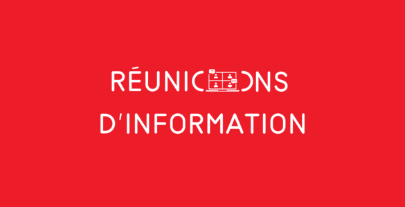 Réunions d’information